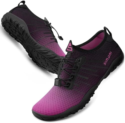 SIMARI Water Shoes - Quick-Dry Aqua Socks for Women & Men | Lightweight Non-Slip Swim Shoes for Surfing & Beach Sports |