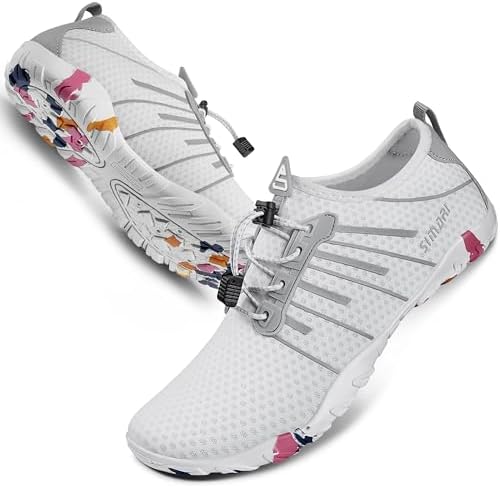 SIMARI Water Shoes - Quick-Dry Aqua Socks for Women & Men | Lightweight Non-Slip Swim Shoes for Surfing & Beach Sports |