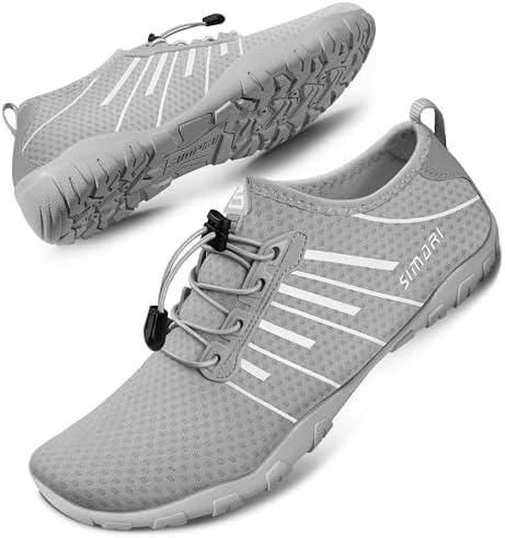 SIMARI Water Shoes - Quick-Dry Aqua Socks for Women & Men | Lightweight Non-Slip Swim Shoes for Surfing & Beach Sports |
