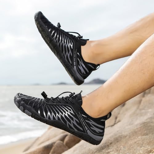 ELETON Barefoot Water Shoes for Women and Men - Pro-Healthy Non-Slip Footwear, Wide Toe Design for Comfortable Running a