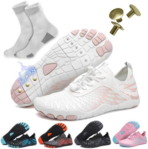 ELETON Barefoot Water Shoes for Women and Men - Pro-Healthy Non-Slip Footwear, Wide Toe Design for Comfortable Running a