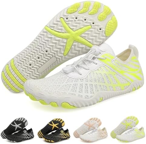 ELETON Barefoot Water Shoes for Women and Men - Pro-Healthy Non-Slip Footwear, Wide Toe Design for Comfortable Running a