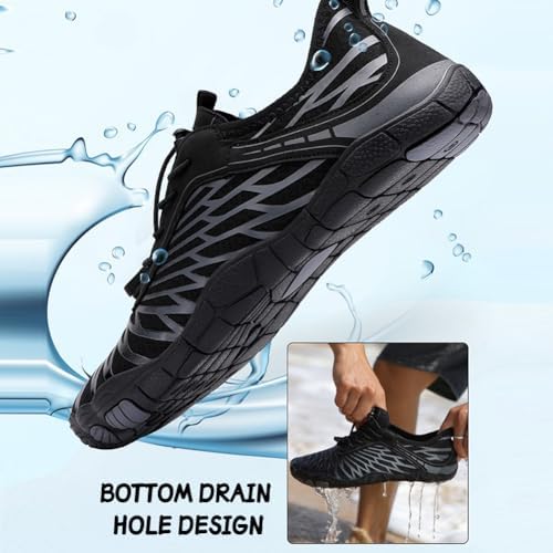 ELETON Barefoot Water Shoes for Women and Men - Pro-Healthy Non-Slip Footwear, Wide Toe Design for Comfortable Running a