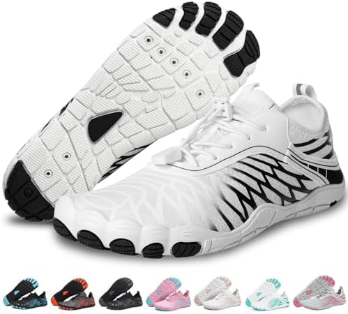 ELETON Barefoot Water Shoes for Women and Men - Pro-Healthy Non-Slip Footwear, Wide Toe Design for Comfortable Running a