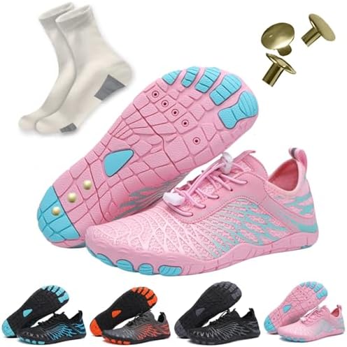 ELETON Barefoot Water Shoes for Women and Men - Pro-Healthy Non-Slip Footwear, Wide Toe Design for Comfortable Running a