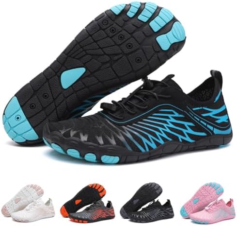 ELETON Barefoot Water Shoes for Women and Men - Pro-Healthy Non-Slip Footwear, Wide Toe Design for Comfortable Running a