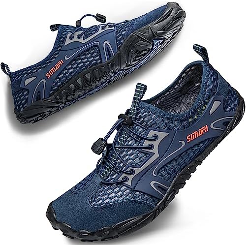 SIMARI Water Shoes - Quick-Dry Aqua Socks for Women & Men | Lightweight Non-Slip Swim Shoes for Surfing & Beach Sports |