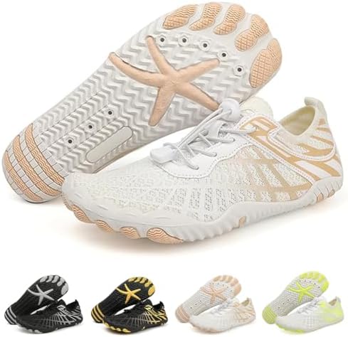 ELETON Barefoot Water Shoes for Women and Men - Pro-Healthy Non-Slip Footwear, Wide Toe Design for Comfortable Running a